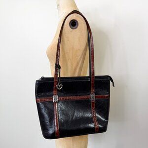 Brighton Large Classic Leather Tote Bag / Shoulder Strap Purse